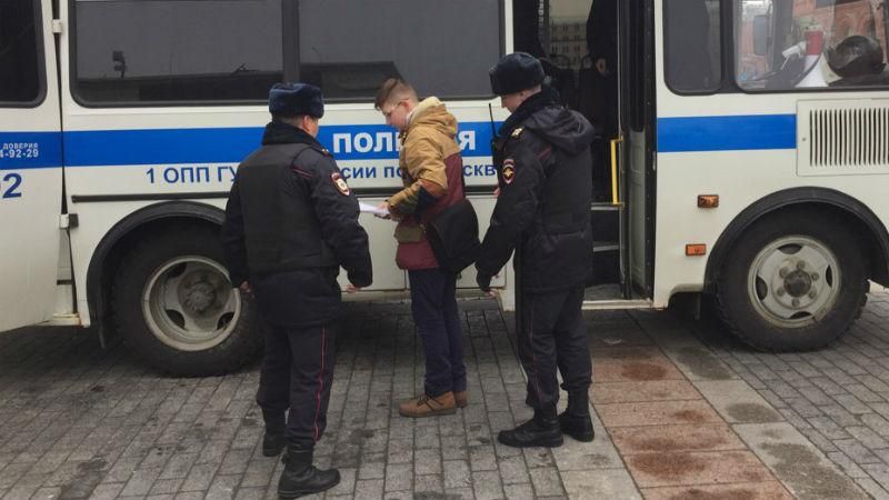 Митинги в Москве: количество задержанных увеличивается