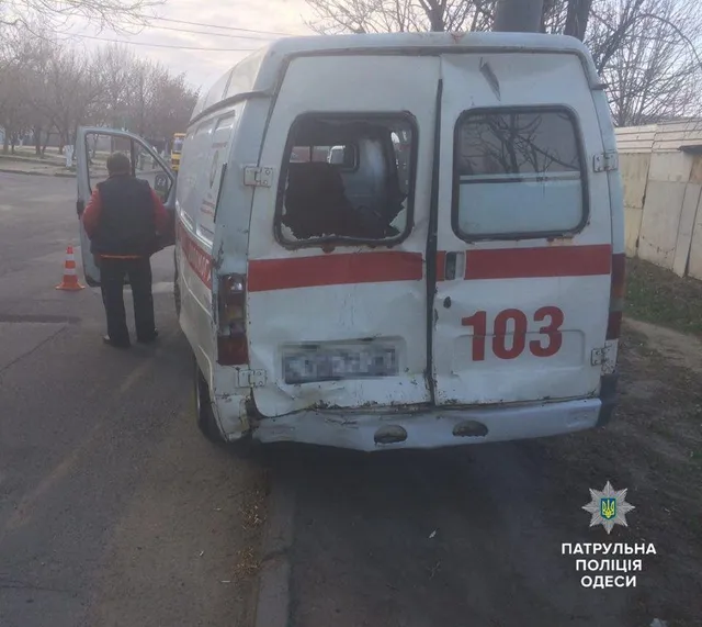 Одеса, ДТП, швидка, маршрутка Одеса, ДТП, швидка, маршрутка