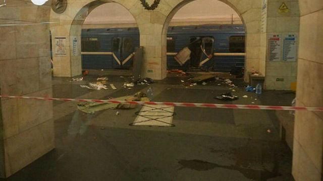 У Петербурзькому метро знайшли ще одну вибухівку 