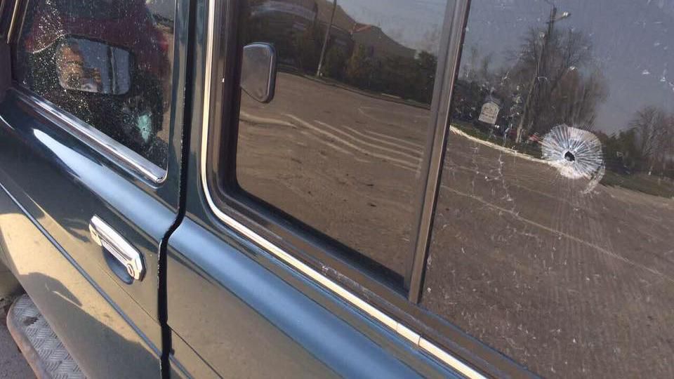 Розстріляли авто депутата від Радикальної партії Розстріляли авто депутата від Радикальної партії