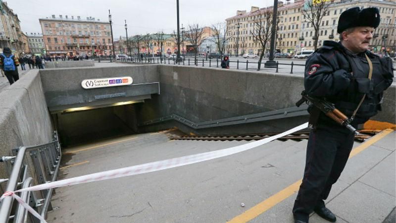 Російські слідчі встановили особу пасажира, який вчинив теракт в метро 