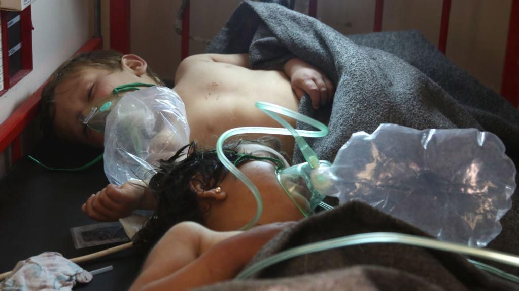 Более полусотни человек погибли в результате химической атаки в Сирии
