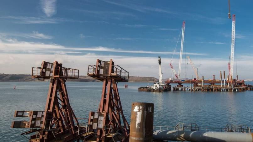 У Росії затвердили бюджет на будівництво залізниці до Керченського моста У Росії затвердили бюджет на будівництво залізниці до Керченського моста