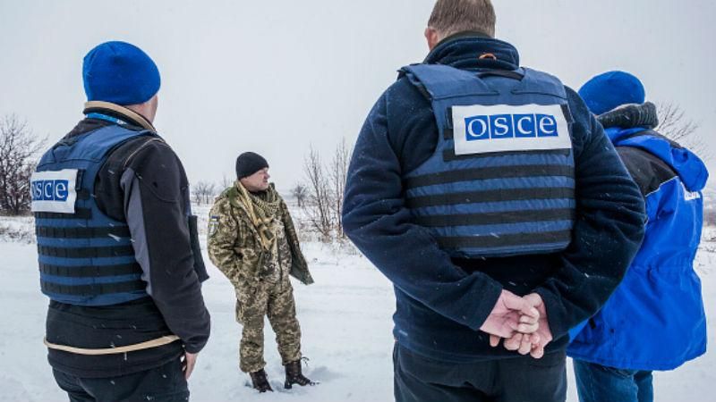 ОБСЕ отчиталась о большом количестве тяжелого вооружения возле оккупированного Луганска
