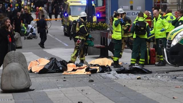 Полиция задержала подозреваемого в теракте в Стокгольме