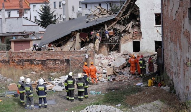 В Польше произошел взрыв в жилом доме, есть жертвы
