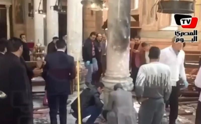 В Египте произошел двойной теракт: один из смертников подорвал христианскую церковь В Египте произошел двойной теракт: один из смертников подорвал христианскую церковь