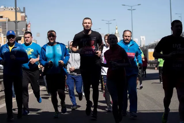 Київ, марафон, спорт, Віталій Кличко Київ, марафон, спорт, Віталій Кличко