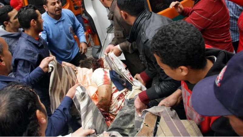 Кровавое воскресенье в Египте – жуткие кадры с места теракта в Александрии Кровавое воскресенье в Египте – жуткие кадры с места теракта в Александрии