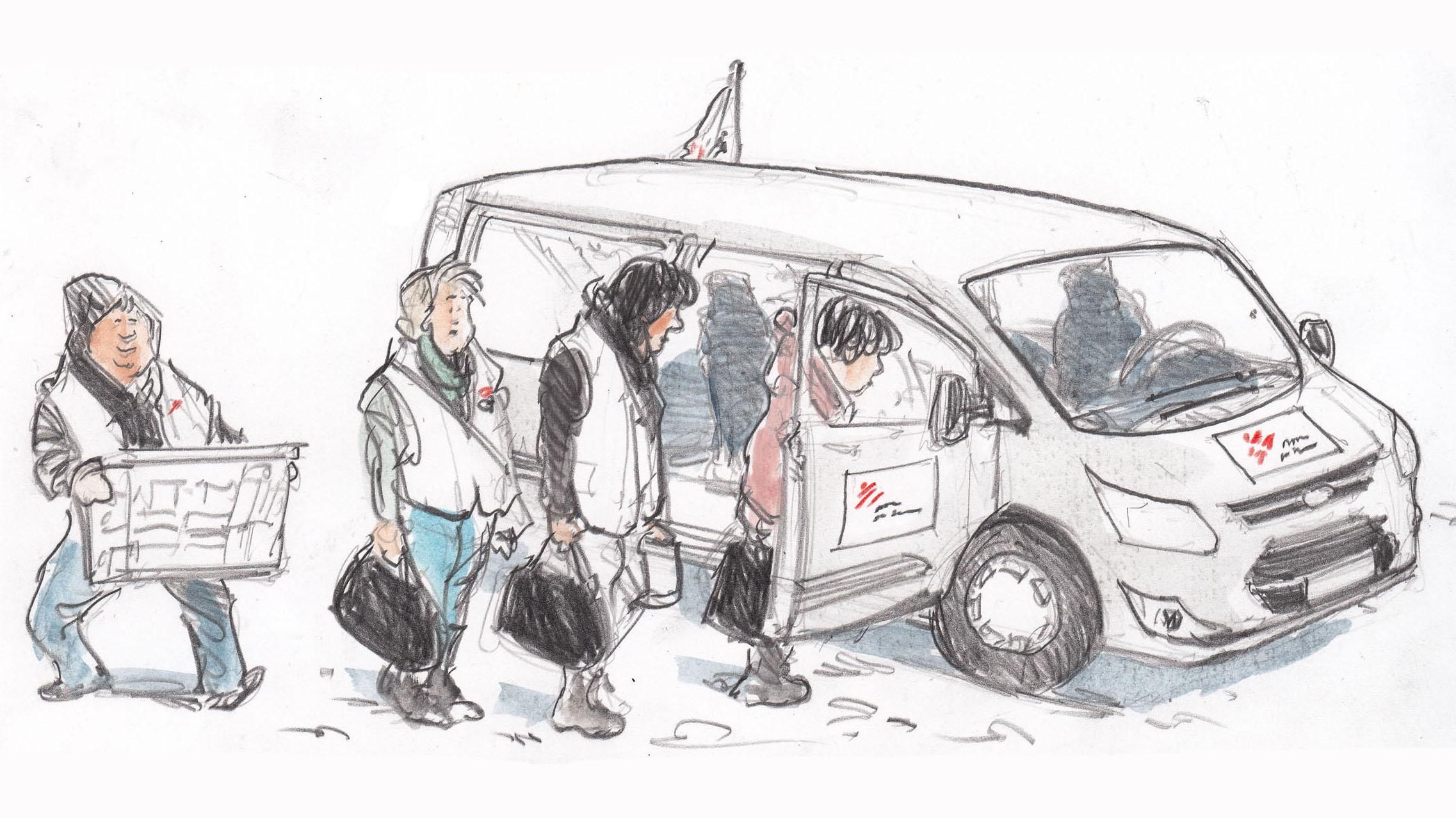 Як виглядає війна на Донбасі в карикатурах швейцарського журналіста