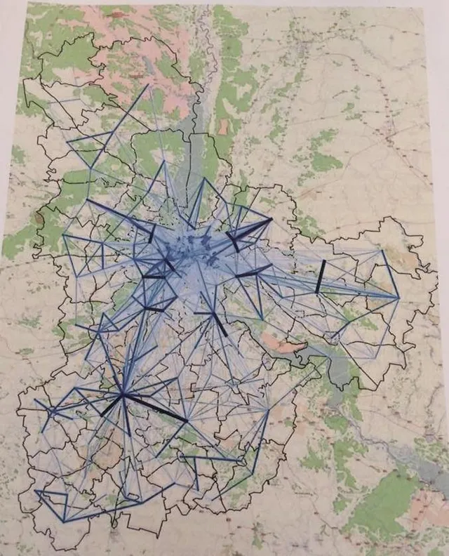 Київська агломерація: міграція мешканців Київська агломерація: міграція мешканців
