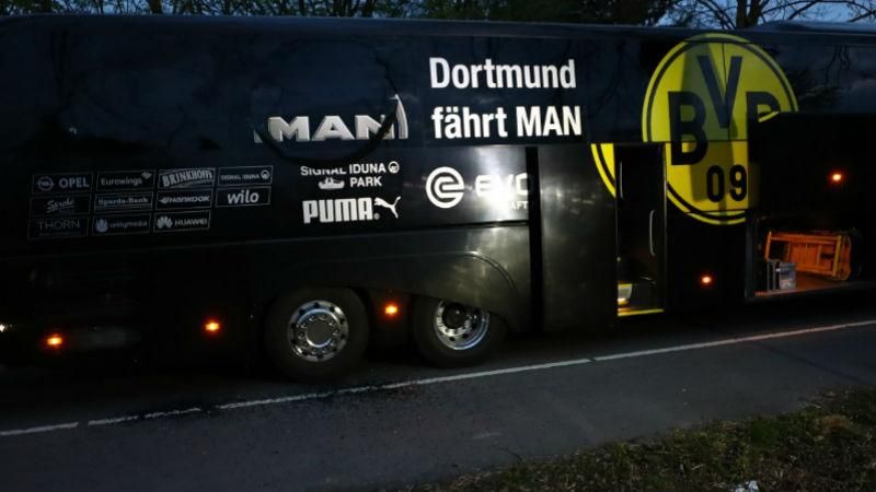 Вибух біля автобуса "Боруссії" визнали терактом Вибух біля автобуса "Боруссії" визнали терактом