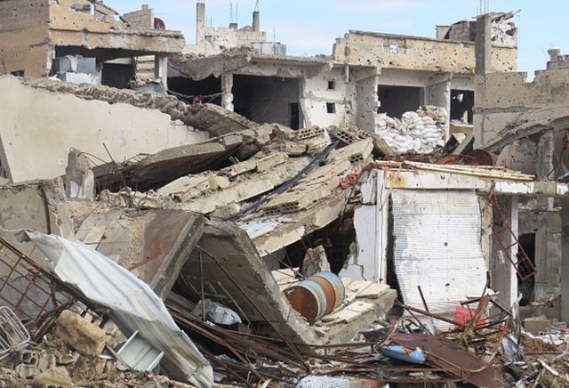 Захід вдарив по складу хімічної зброї терористів у Сирії, – заява країни Захід вдарив по складу хімічної зброї терористів у Сирії, – заява країни