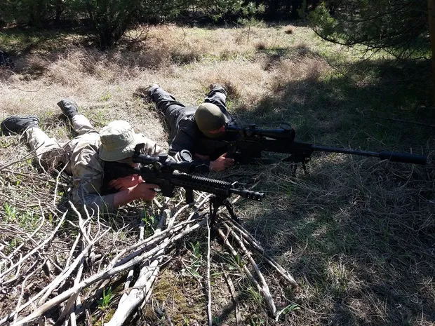 Навчання снайперів на Одещині Навчання снайперів на Одещині