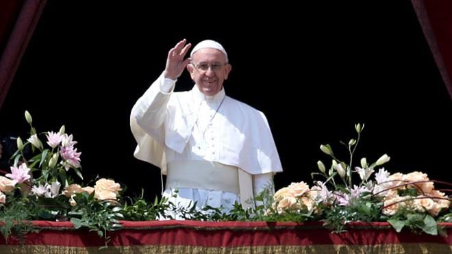 Папа Римський виступив із промовою до прихожан