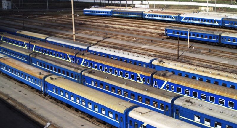 Во Львове сошли с рельсов восемь грузовых вагонов Во Львове сошли с рельсов восемь грузовых вагонов