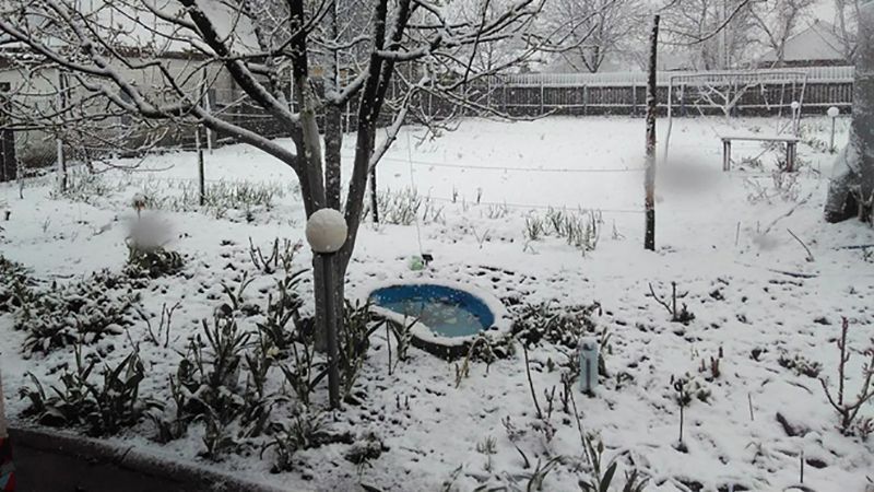 Зима пришла в Харьковскую область после Пасхи
Зима пришла в Харьковскую область после Пасхи