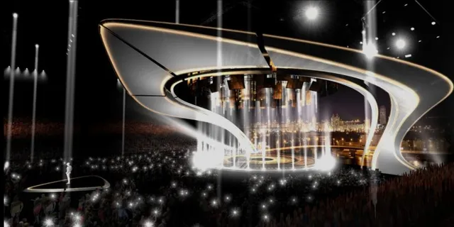 Макет сцени для Євробачення-2017 Макет сцени для Євробачення-2017