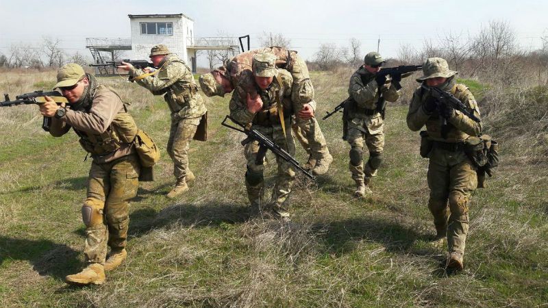 СБУ проведе масштабні військові навчання на кордоні з Кримом 