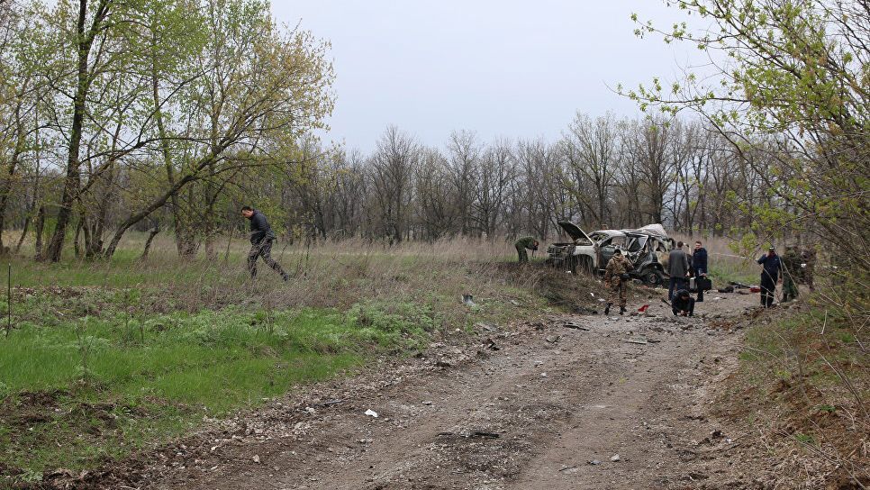 В російському МЗС вразили коментарем щодо підірваного авто ОБСЄ 