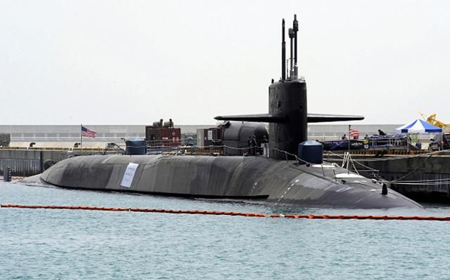 Подводная лодка США с "Томагавками" – уже в Южной Корее