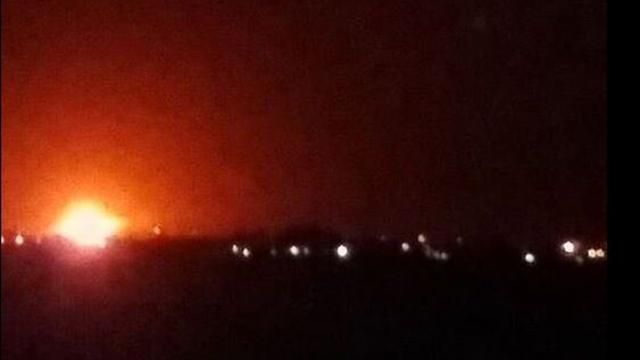 В аэропорту Дамаска произошел мощный взрыв: видео