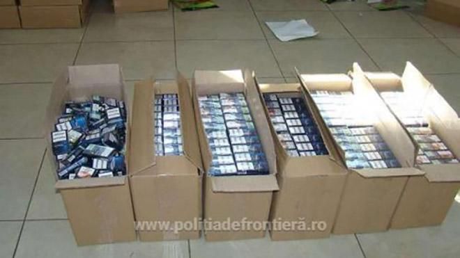 Румынские пограничники обнаружили бешеную партию контрабанды из Украины Румынские пограничники обнаружили бешеную партию контрабанды из Украины