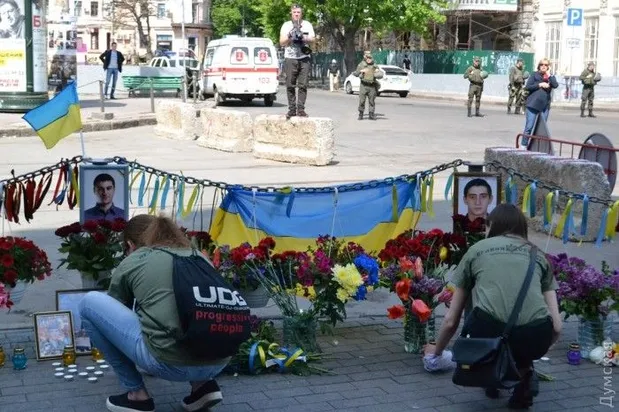 В Одесі вшановують загиблих патріотів