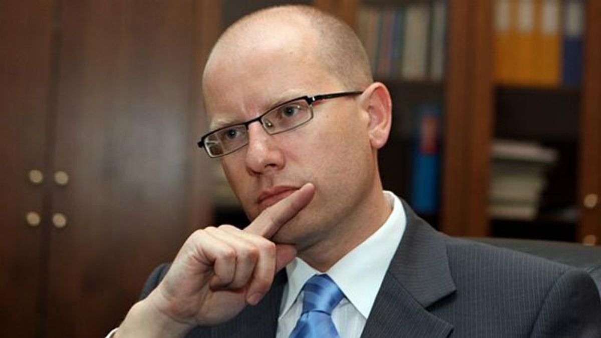 Чешский премьер заявил, что уходит в отставку Чешский премьер заявил, что уходит в отставку
