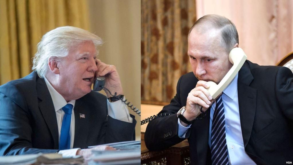 Ні слова про Україну: 5 висновків із телефонної розмови Трампа і Путіна