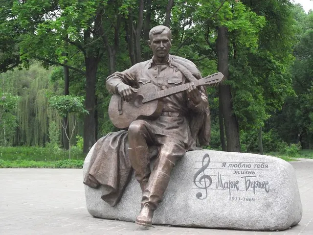 Пам'ятник Марку Бернесу у Ніжині 