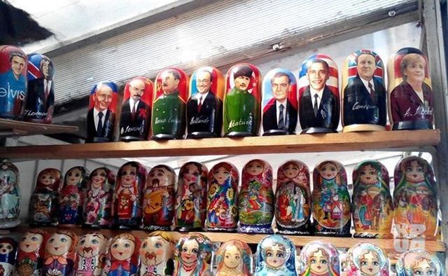 Путин-матрешка: в Киеве появились пророссийские сувениры к Евровидению-2017 Путин-матрешка: в Киеве появились пророссийские сувениры к Евровидению-2017