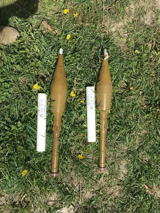 Російські боєприпаси, знайдені на Донбасі Російські боєприпаси, знайдені на Донбасі