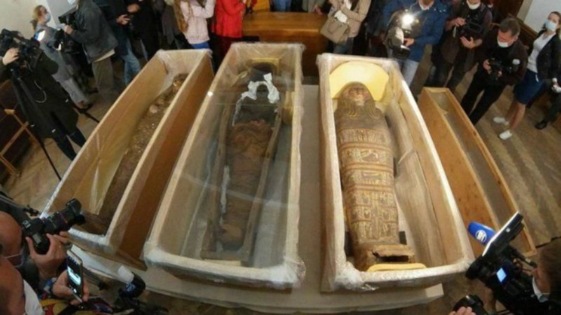 Єгипетська мумія у Києво-Печерському заповіднику: оприлюднили перші фото знахідки 