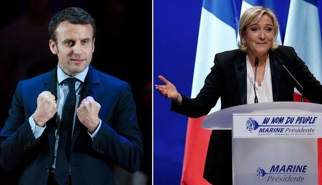 Charlie Hebdo опублікував карикатуру на Ле Пен і Макрона Charlie Hebdo опублікував карикатуру на Ле Пен і Макрона