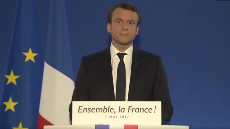 Хай живе Франція: що важливого сказав Макрон у своїй переможній промові
