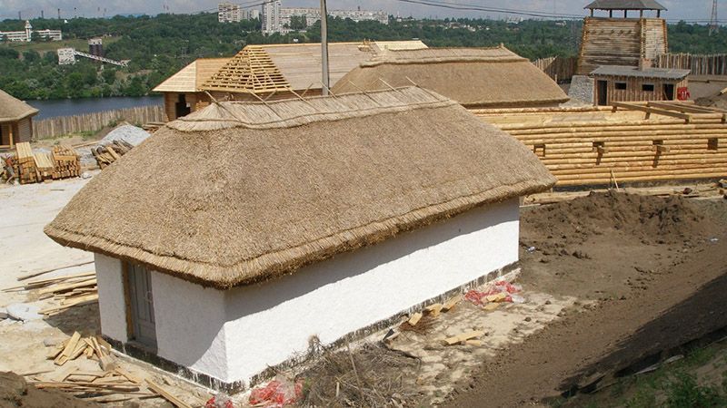 На острові Хортиця палав історичний комплекс На острові Хортиця палав історичний комплекс