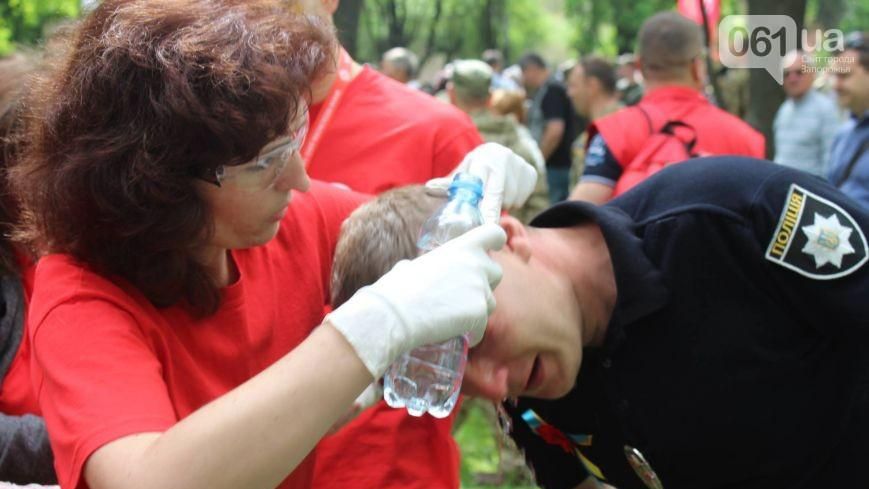 Драка с участием полиции в Запорожье 9 мая: пострадал начальник патрульной полиции