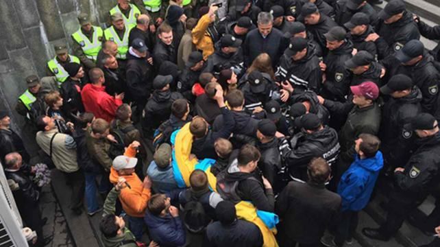 У поліції повідомили про кількість затриманих після сутичок у Києві 9 травня