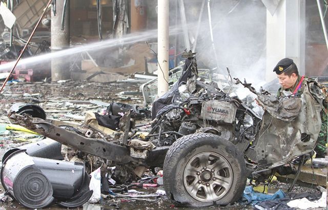 В Таїланді прогриміли вибухи: є багато постраждалих В Таїланді прогриміли вибухи: є багато постраждалих