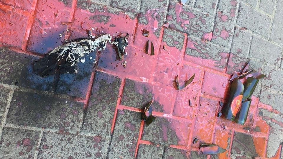 У львівській "Свободі" заявяють про напад на їхній офіс: фото У львівській "Свободі" заявяють про напад на їхній офіс: фото