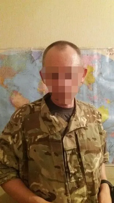 Затриманий військовослужбовець ЗСУ, що воював на стороні бойовиків Затриманий військовослужбовець ЗСУ, що воював на стороні бойовиків