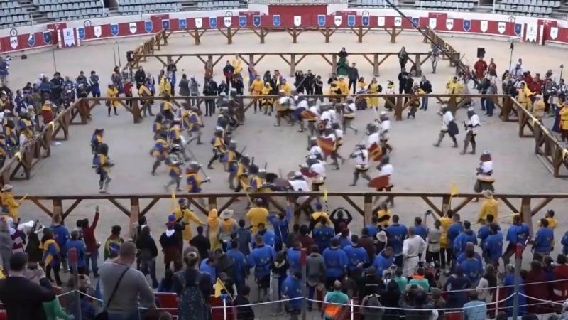 Сборная Украины заняла первое место на чемпионате мира по историческому средневековому бою