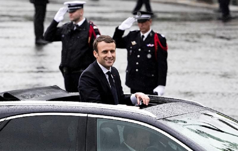 Инаугурация Эммануэля Макрона: опубликовали фото Инаугурация Эммануэля Макрона: опубликовали фото