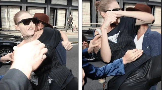 Віталій Седюк отримав удар від Джіджі Хадід Віталій Седюк отримав удар від Джіджі Хадід