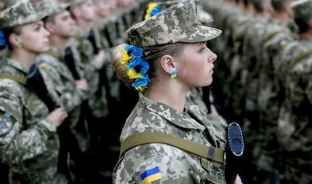Украинская женщина-боец АТО получила ранение на Донбассе