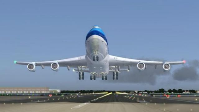 У Запоріжжі літак приземлився у не застиглий бетон посадкової смуги У Запоріжжі літак приземлився у не застиглий бетон посадкової смуги