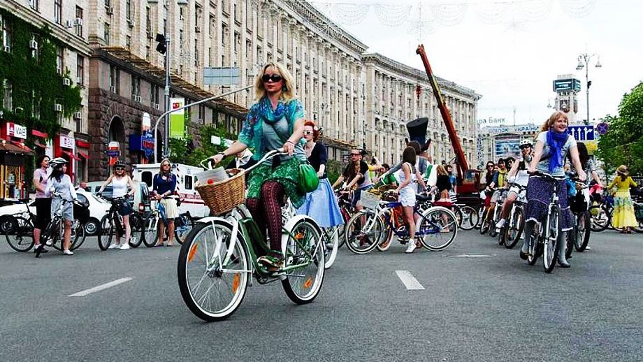 Как в Киеве прошел Всеукраинский велодень Как в Киеве прошел Всеукраинский велодень