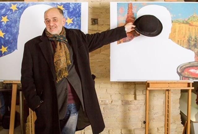 Український художник виступив на захист російської мови в країні Український художник виступив на захист російської мови в країні