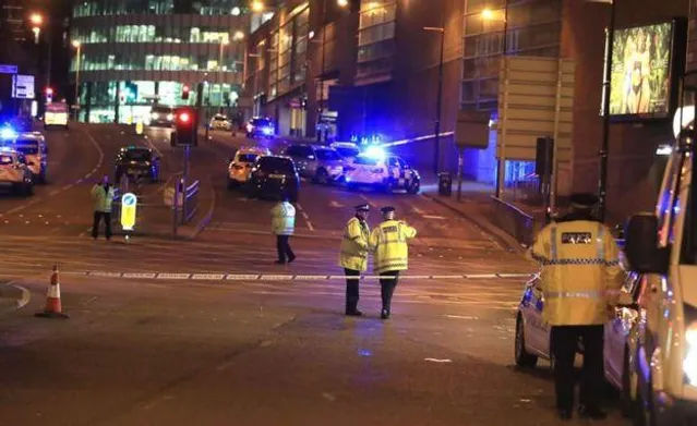 Манчестер, Великобритания, взрыв, жертвы